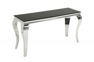Konzolový stolek MODERN BAROCCO 140 CM černý Konzolový stolek MODERN BAROCCO 140 CM černý