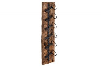 Nástěnný stojan na víno BARRACUDA 100 CM masiv teak Nástěnný stojan na víno BARRACUDA 100 CM masiv teak