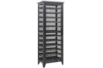Vinotéka BODEGA GREY 184 CM masiv borovice uzamykatelná Vinotéka BODEGA GREY 184 CM masiv borovice uzamykatelná