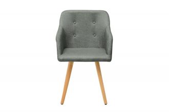 Židle ARMREST tmavě šedá strukturovaná látka Židle ARMREST tmavě šedá strukturovaná látka