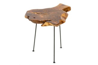 Odkládací stolek WILD 40 CM masiv teak nature Odkládací stolek WILD 40 CM masiv teak nature