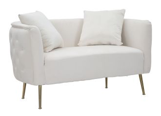 Pohovka BUCA 127 CM krémová Pohovka BUCA 127 CM krémová
