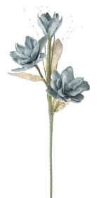 Umělá květina MAGNOLIE V3 90 CM modrá Umělá květina MAGNOLIE V3 90 CM modrá