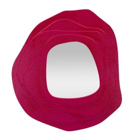 Nástěnné zrcadlo DAFNE 95 CM červené Nástěnné zrcadlo DAFNE 95 CM červené