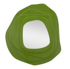 Nástěnné zrcadlo DAFNE 95 CM zelené Nástěnné zrcadlo DAFNE 95 CM zelené