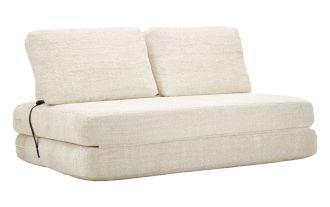 Rozkládací pohovka FASTER 150 CM bílá Rozkládací pohovka FASTER 150 CM bílá