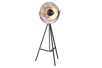Stojací lampa BIG STUDIO 160 CM černo-stříbrná Stojací lampa BIG STUDIO 160 CM černo-stříbrná