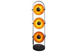 Stojací lampa STUDIO 3M 130 CM černo-zlatá Stojací lampa STUDIO 3M 130 CM černo-zlatá