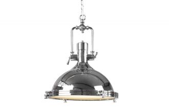 Stropní svítidlo INDUSTRIAL 45 CM stříbrné Stropní svítidlo INDUSTRIAL 45 CM stříbrné