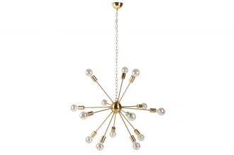 Stropní svítidlo STAR 85 CM zlaté Stropní svítidlo STAR 85 CM zlaté