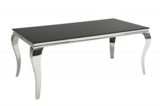 Jídelní stůl MODERN BAROCCO 180 CM černý Jídelní stůl MODERN BAROCCO 180 CM černý