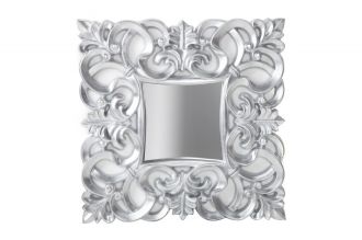 Luxusní zrcadlo VENICE SILVER 75/75 CM Luxusní zrcadlo VENICE SILVER 75/75 CM