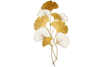 Nástěnná dekorace GINKGO 110 CM zlatá Nástěnná dekorace GINKGO 110 CM zlatá