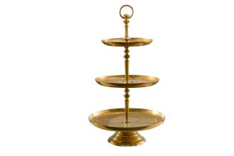 Etažér ORIENT II 50 CM zlatý Etažér ORIENT II 50 CM zlatý