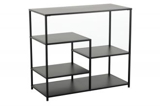 Regál DURA STEEL 80 CM černý kov Regál DURA STEEL 80 CM černý kov