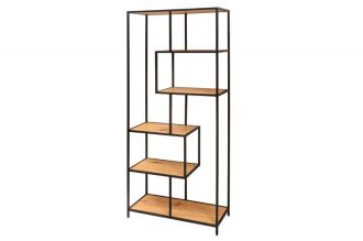 Regál SLIM LINE 185x77 CM vzhled divoký dub Regál SLIM LINE 185x77 CM vzhled divoký dub