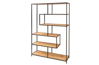 Regál SLIM LINE 185x115 CM vzhled divoký dub Regál SLIM LINE 185x115 CM vzhled divoký dub