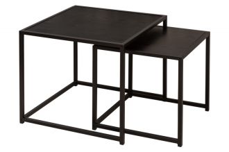 2SET konferenční stolek SLIM LINE 50 CM vzhled černý jasan 2SET konferenční stolek SLIM LINE 50 CM vzhled černý jasan