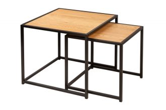 2SET konferenční stolek SLIM LINE 50 CM vzhled divoký dub 2SET konferenční stolek SLIM LINE 50 CM vzhled divoký dub