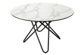 Kulatý jídelní stůl CIRCULAR WHITE 120 CM Kulatý jídelní stůl CIRCULAR WHITE 120 CM