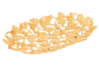 Mísa dekorační GINGKO LEAFS 50x30 CM zlatá Mísa dekorační GINGKO LEAFS 50x30 CM zlatá