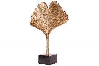 Skulptura GINKGO LEAF 34 CM zlatá Skulptura GINKGO LEAF 34 CM zlatá