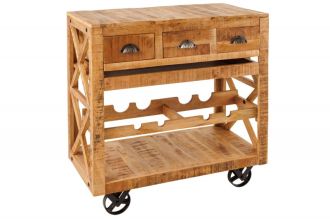 Barová skříň BODEGA II 90 CM masiv mango Barová skříň BODEGA II 90 CM masiv mango