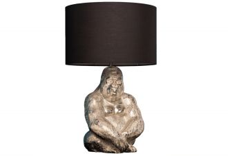 Stolní lampa WILDLIFE GORILA 60 CM stříbrná Stolní lampa WILDLIFE GORILA 60 CM stříbrná