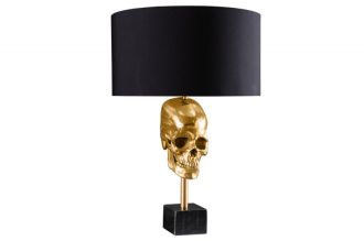 Stolní lampa SKULL 56 CM zlatá Stolní lampa SKULL 56 CM zlatá