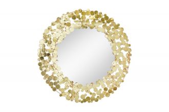 Kulaté zrcadlo COINS 80 CM antik zlaté Kulaté zrcadlo COINS 80 CM antik zlaté