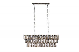 Stropní svítidlo CRYSTAL 90 CM ušlechtilá šedá Stropní svítidlo CRYSTAL 90 CM ušlechtilá šedá