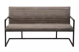 Stolová lavice IMPERIAL 160 CM vintage taupe mikrovlákno Stolová lavice IMPERIAL 160 CM vintage taupe mikrovlákno