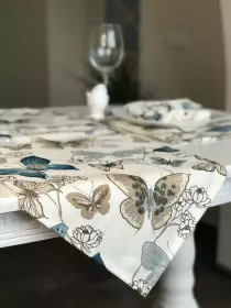 Běhoun na stůl MOTÝL MODRÝ Běhoun na stůl MOTÝL MODRÝ