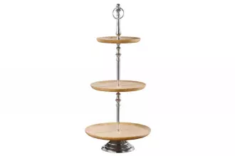 Etažér PURE NATUR 70 CM masiv mango Etažér PURE NATUR 70 CM masiv mango