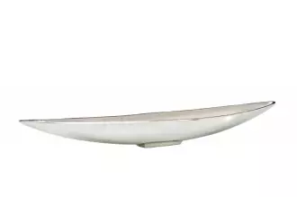 Mísa dekorační SHIP 80 CM antik stříbrná Mísa dekorační SHIP 80 CM antik stříbrná