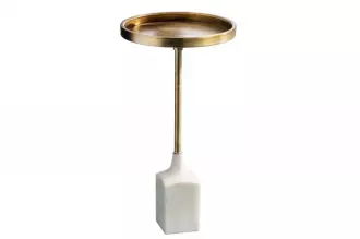 Odkládací stolek TRAYFUL 55 CM antik zlatý Odkládací stolek TRAYFUL 55 CM antik zlatý