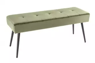 Lavice BOUTIQUE 100 CM olivově zelená samet Lavice BOUTIQUE 100 CM olivově zelená samet