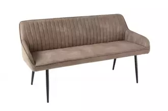 Stolová lavice TURIN taupe mikrovlákno Stolová lavice TURIN taupe mikrovlákno