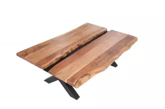 Konferenční stolek AMAZONAS 100 CM masiv akácie Konferenční stolek AMAZONAS 100 CM masiv akácie