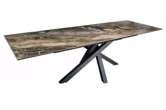Jídelní stůl MARVELOUS TAUPE 180-220-260 CM keramika rozkládací Jídelní stůl MARVELOUS TAUPE 180-220-260 CM keramika rozkládací