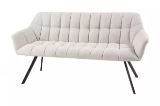 Stolová lavice PAPILLON 165 CM šampaňská strukturovaná látka Stolová lavice PAPILLON 165 CM šampaňská strukturovaná látka