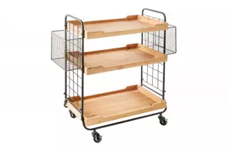 Servírovací vozík SEVEN SEAS 80 CM masiv borovice Servírovací vozík SEVEN SEAS 80 CM masiv borovice