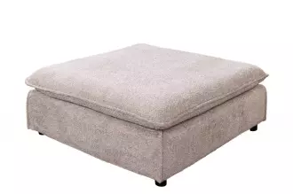Luxusní taburet HEAVEN 100 CM šampaňský colin bouclé Luxusní taburet HEAVEN 100 CM šampaňský colin bouclé