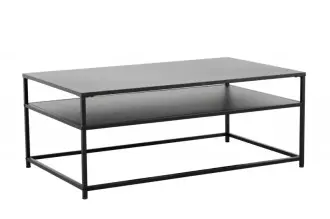 Konferenční stolek DURA STEEL 100 CM černý kov Konferenční stolek DURA STEEL 100 CM černý kov