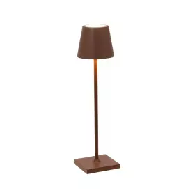Zahradní lampička POLDINA hnědá - 27,5 cm Zahradní lampička POLDINA hnědá - 27,5 cm