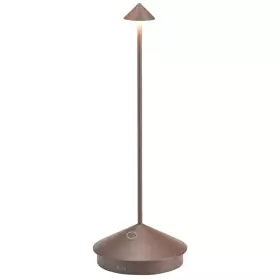 Zahradní lampička PINA hnědá - 29 cm Zahradní lampička PINA hnědá - 29 cm