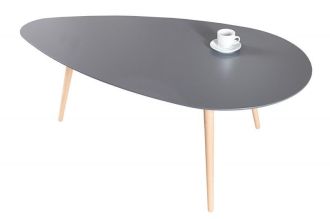 Konferenční stolek SCANDINAVIA GRAPHITE 115 CM, II. jakost (B) Konferenční stolek SCANDINAVIA GRAPHITE 115 CM, II. jakost (B)