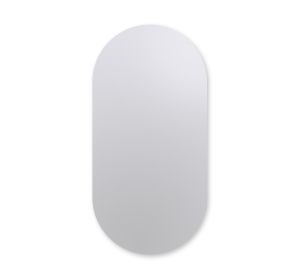 Oválné zrcadlo PURE OVAL 100x50 CM o síle 4mm s leštěnou hranou - včetně závěsů Oválné zrcadlo PURE OVAL 100x50 CM o síle 4mm s leštěnou hranou - včetně závěsů