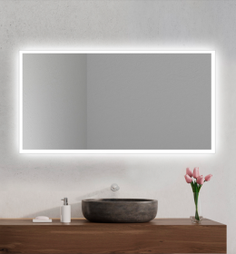 Zrcadlo MOONLIGHT 70x140 CM s LED podsvíceným okrajem po celém obvodu Zrcadlo MOONLIGHT 70x140 CM s LED podsvíceným okrajem po celém obvodu
