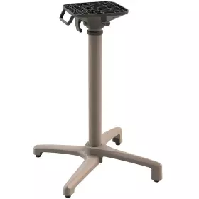 Zahradní stolová podnož ELSA khaki pro desky max O80 cm nebo 80×80 cm Zahradní stolová podnož ELSA khaki pro desky max O80 cm nebo 80×80 cm
